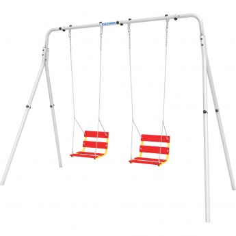 Каркас для качелей ROMANA (белый) (с цепными качелями)