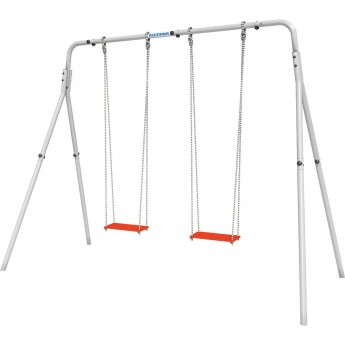 Каркас для качелей ROMANA серый с фанерными качелями