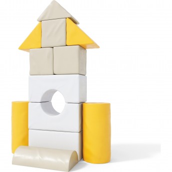 Мягкий конструктор ROMANA «РАКЕТА» pastel