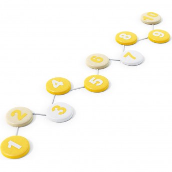 Мягкий развивающий модуль ROMANA ШАГАЙКА pastel