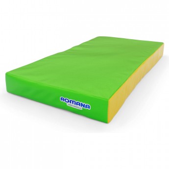 Мягкий щит ROMANA 1000*500*100 одинарный светло-зеленый/желтый Мягкий щит ROMANA 1000*500*100 одинарный светло-зеленый/желтый