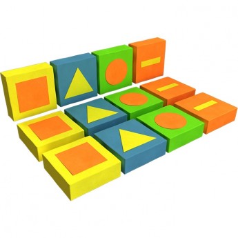 Развивающий мягкий модуль ROMANA «Обучающие фигуры» Развивающий мягкий модуль ROMANA «Обучающие фигуры»