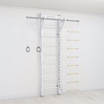 Шведская стенка деревянная ROMANA Eco 2.1, белый