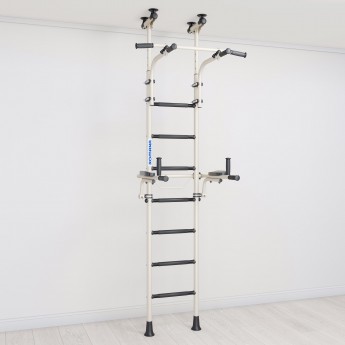 Шведская стенка ROMANA R10 (белый антик золото)