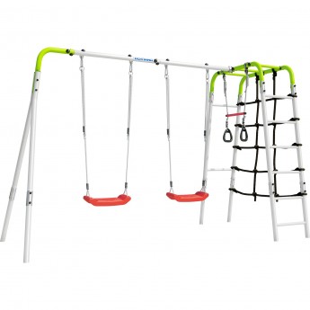 Спортивный комплекс ROMANA D2 (салатовый/белый) (с пластиковыми качелями)