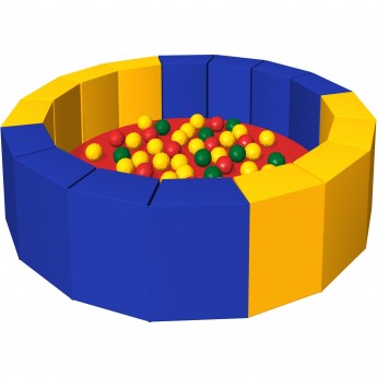 Сухой бассейн ROMANA «16 ГРАНЕЙ», 300 ШАРИКОВ стандартный Сухой бассейн ROMANA «16 ГРАНЕЙ», 300 ШАРИКОВ стандартный
