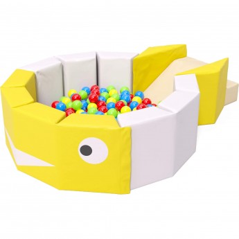 Сухой бассейн ROMANA «КИТ» 300 шариков pastel Сухой бассейн ROMANA «КИТ» 300 шариков pastel