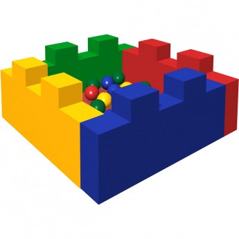 Сухой бассейн ROMANA с шариками «Форт» Сухой бассейн ROMANA с шариками «Форт»