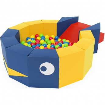 Сухой бассейн ROMANA с шариками «Кит» Сухой бассейн ROMANA с шариками «Кит»