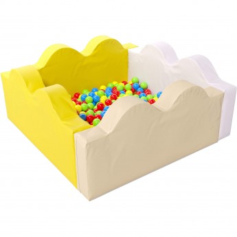 Сухой бассейн ROMANA «ВОЛНА», 300 шариков pastel Сухой бассейн ROMANA «ВОЛНА», 300 шариков pastel