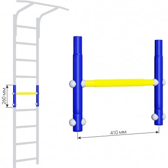 Вставка для увеличения высоты ROMANA DOP8 ДСКМ 410 синяя слива